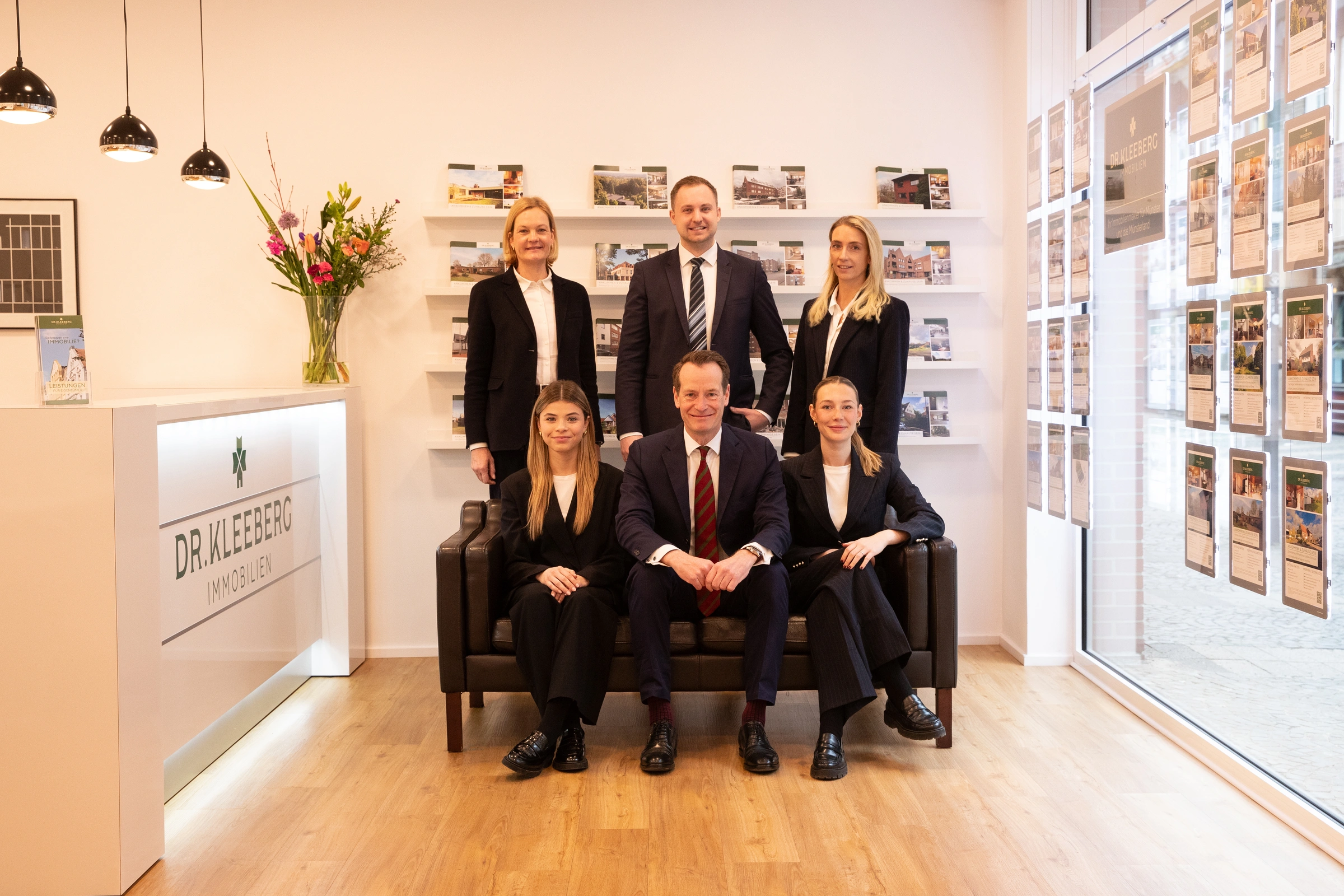 Das Team von Dr. Kleeberg Immobilien.